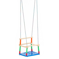 Качели подвесные, пластмассовые, сиденье 33&times;22см