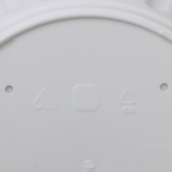 Горшок с поддоном «Лозанна», 40 л, цвет белый Горшок с поддоном «Лозанна», 40 л, цвет белый