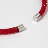 Колье &laquo;Шанталь&raquo;, цвет красный,30 см