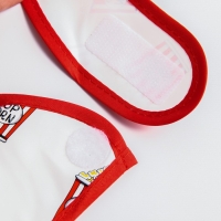 Нагрудник для кормления &laquo;Chill baby&raquo; непромокаемый на липучке, с карманом