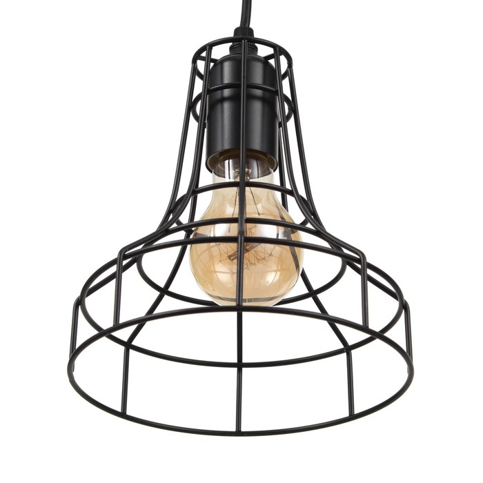 Подвес BayerLux Подвес BayerLux "Кубок" 1х60Вт Е27 черный 18х18х21см