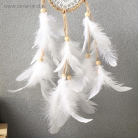 Ловец снов "Белое сердце" 20х6 см Ловец снов "Белое сердце" 20х6 см