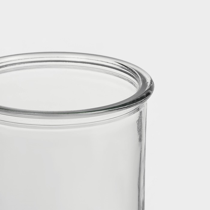 Банка стеклянная для сыпучих продуктов &laquo;Стелла&raquo;, 700 мл, 10&times;18 см