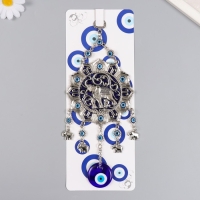 Подвеска от сглаза "Слон в цветке" + 5 подвески 11х26,2 см Подвеска от сглаза "Слон в цветке" + 5 подвески 11х26,2 см