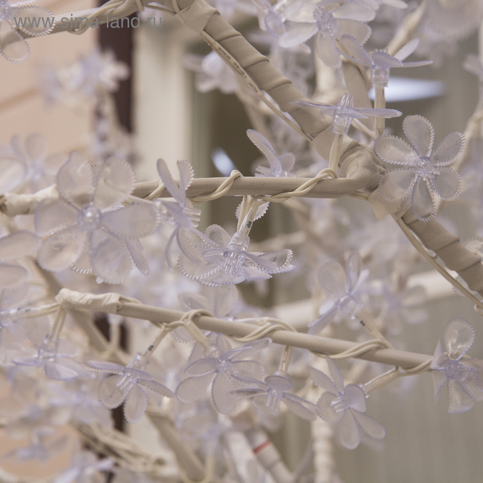 Светодиодное дерево &laquo;Акриловое&raquo; 3 м, 2304 LED, постоянное свечение, 220 В, свечение мульти (RGB)