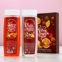 Подарочный набор косметики &laquo;Чудес в Новом Году&raquo;, гель для душа и шампунь для волос, 2 х 250 мл, ЧИСТОЕ СЧАСТЬЕ