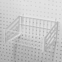 Корзина 26&times;19&times;16 на перфорацию, цвет белый