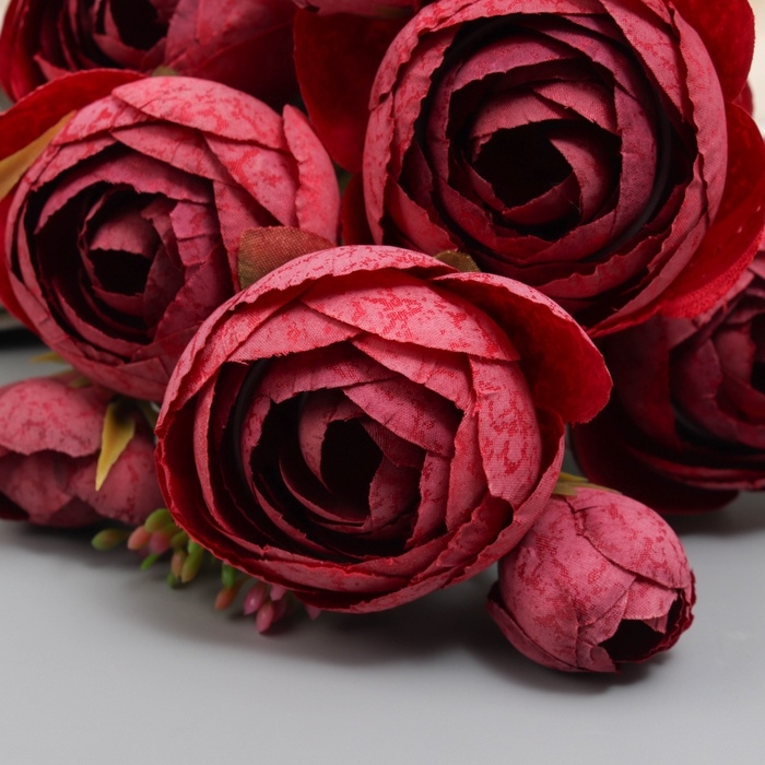 Букет "Пион грация" 25 см, микс