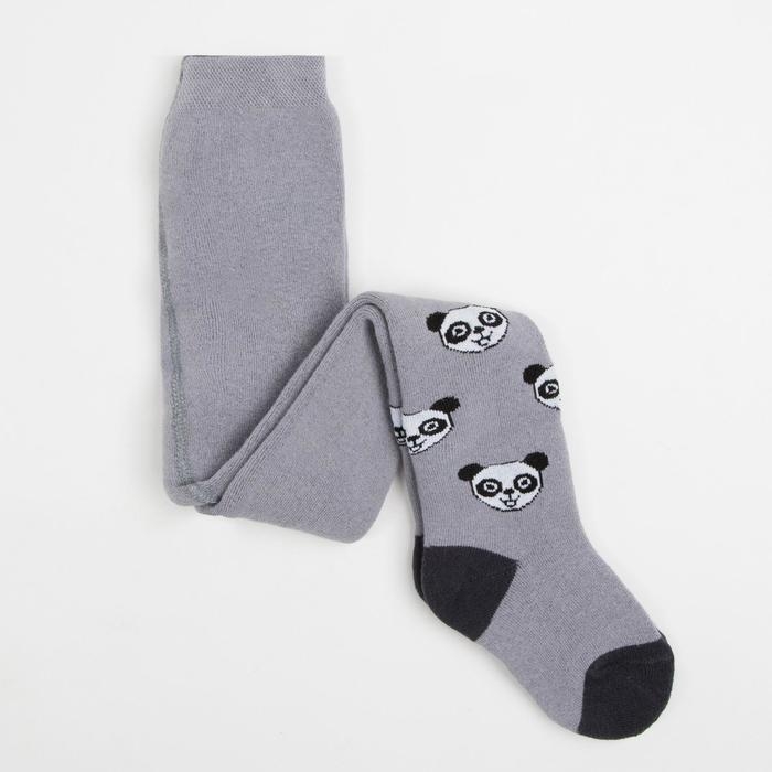 Колготки детские махровые, цвет серый, рост 80-86 Колготки детские махровые, цвет серый, рост 80-86