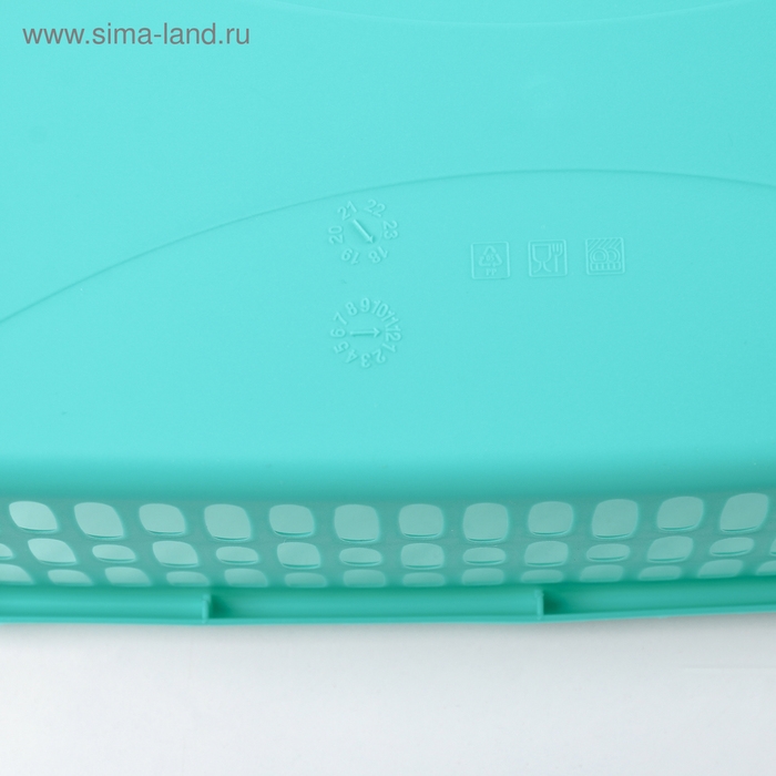 Корзина для хранения, 24&times;14&times;7 см, цвет МИКС