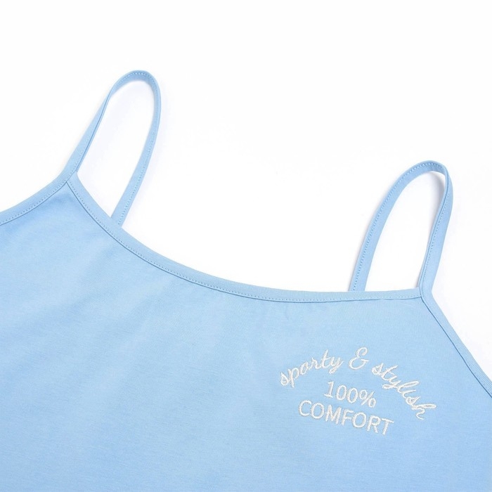 Майка (боди) женская MINAKU цвет голубой, р-р 42 Майка (боди) женская MINAKU цвет голубой, р-р 42