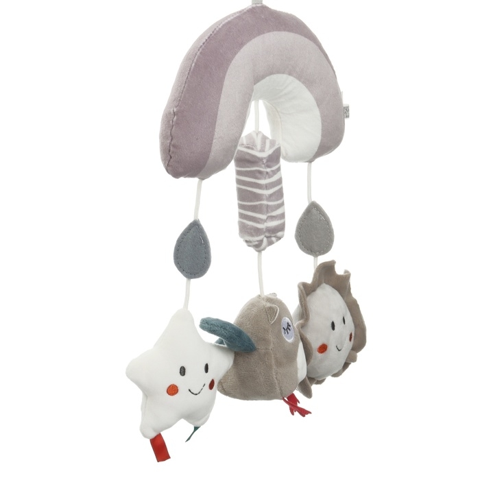 Подвеска - погремушка &laquo;Совушка&raquo;, пищалка, шуршит, на кроватку, коляску, Крошка Я