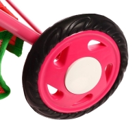 Коляска кукольная №4, цвет красно-зелёный Коляска кукольная №4, цвет красно-зелёный