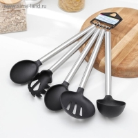 Набор кухонных принадлежностей Доляна &laquo;Техно&raquo;, 5 предметов
