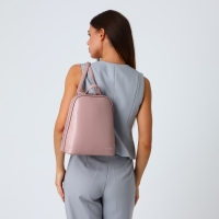 Рюкзак городской на молнии, цвет розовый Рюкзак городской на молнии, цвет розовый