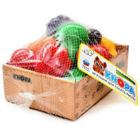 Набор в большом ящике &laquo;Фрукты-овощи&raquo;, 22 элемента