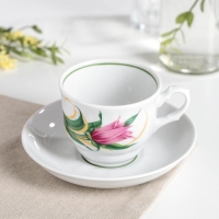 Чайная пара «Колокольчики», 250 мл, блюдце d=15 см Чайная пара «Колокольчики», 250 мл, блюдце d=15 см