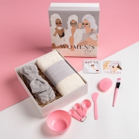 Набор подарочный Этель Girls, полотенце и аксессуары