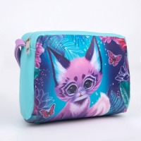 Сумка детская для девочки «Котик в джунглях» Сумка детская для девочки «Котик в джунглях»