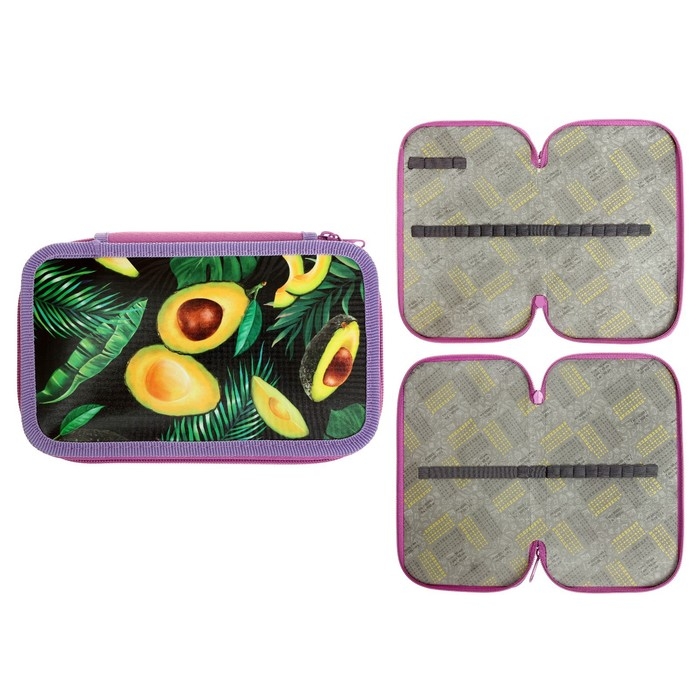 Пенал 2 секции 125*205 лам.кар 30П26/2 Calligrata дев Пенал 2 секции 125*205 лам.кар 30П26/2 Calligrata дев "Авокадо классика"