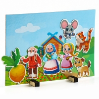 Набор развивающих магнитов. Театр по мотивам русской народной сказки &laquo;Репка&raquo;