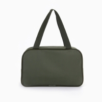 Сумка для обуви на молнии, TEXTURA, наружный карман, цвет хаки