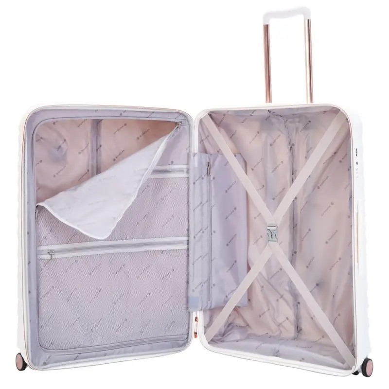 Чемодан Victoria L, белый