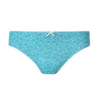 Трусы женские слипы &laquo;Цветы&raquo;, цвет зелёный, размер 46/M