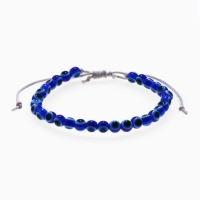 Браслет-оберег &laquo;Глазик&raquo; на нити, бусина d=6 мм, разноцветный