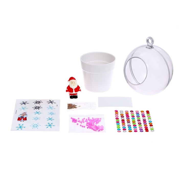 Набор для опытов &laquo;Живой аквариум&raquo;, Дед Мороз, в пакете