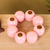 Подсвечник на 4 свечи "Бусы" с 8 сферами, зефир 19х19х5,5 см