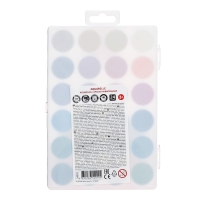 Акварель 24 цвета ErichKrause ArtBerry, яркая палитра с УФ-защитой, пластик, европодвес, без кисти