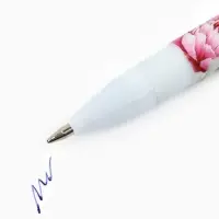 Набор ручек пластик софт-тач "Любимому учителю", 2 шт, синяя паста 0.7 мм