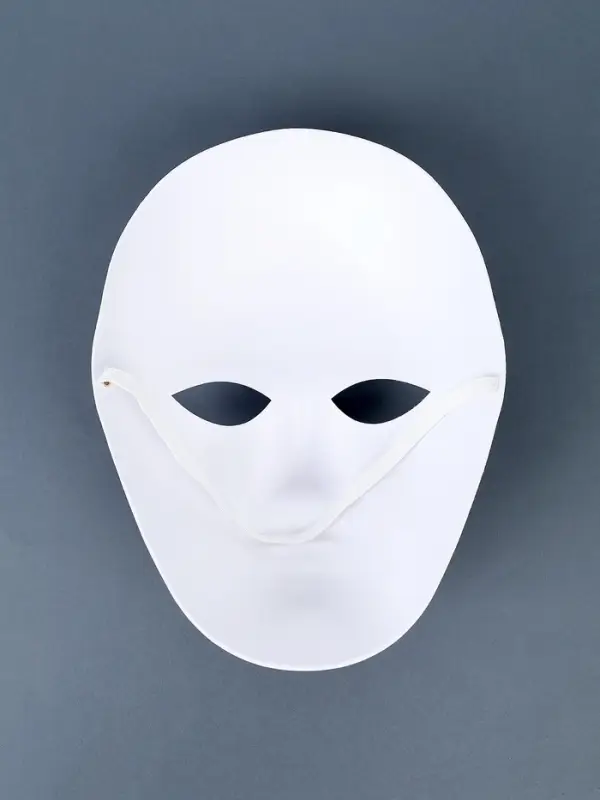 Маска под роспись "Коломбина", с красками