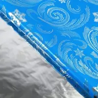 Плёнка упаковочная голография &laquo;Узоры&raquo;, 100 х 70 см