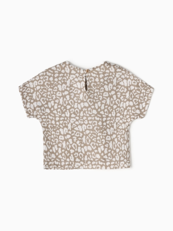 Топ из муслина для девочки KAFTAN рост 110