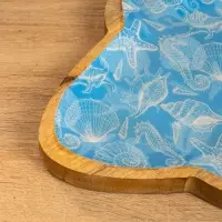 Блюдо сервировочное "Рыбка" 2х25х33 см, дерево