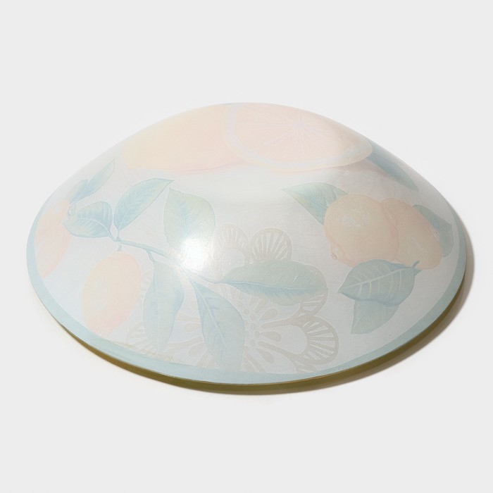 Набор тарелок стеклянных Доляна &laquo;Дольче&raquo;, 19 предметов: 6 десертных тарелок, 6 обеденных тарелок, 6 мисок, салатник