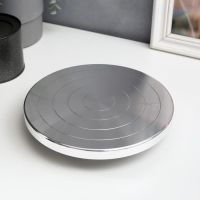 Гончарный круг ручной (скульптурный) двухсторонний металл d=20 см Гончарный круг ручной (скульптурный) двухсторонний металл d=20 см