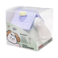 Точилка механическая с контейнером, 5 видов заточки, Домик белый Точилка механическая с контейнером, 5 видов заточки, Домик белый