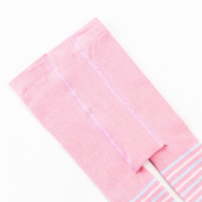 Колготки детские KAFTAN «Полоска» 116-122 см, цвет розовый Колготки детские KAFTAN «Полоска» 116-122 см, цвет розовый