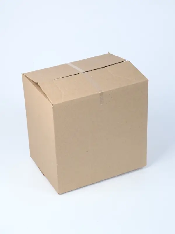 Коробка складная, бурая, 30 х 22 х 30 см