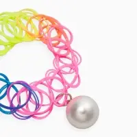 Браслет детский набор 3 шт. "Выбражулька" котик, единорог, силиконовый, разноцветный