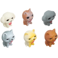 Набор резиновых игрушек для ванны &laquo;Милые щенки&raquo;, 6 шт, Крошка Я