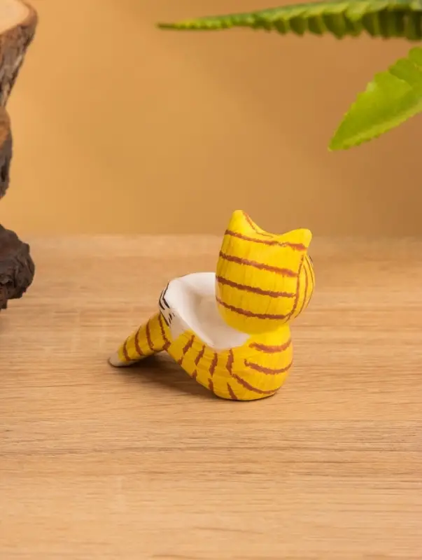 Сувенир дерево "Кошка с книгой" МИКС, 7х3х5 см