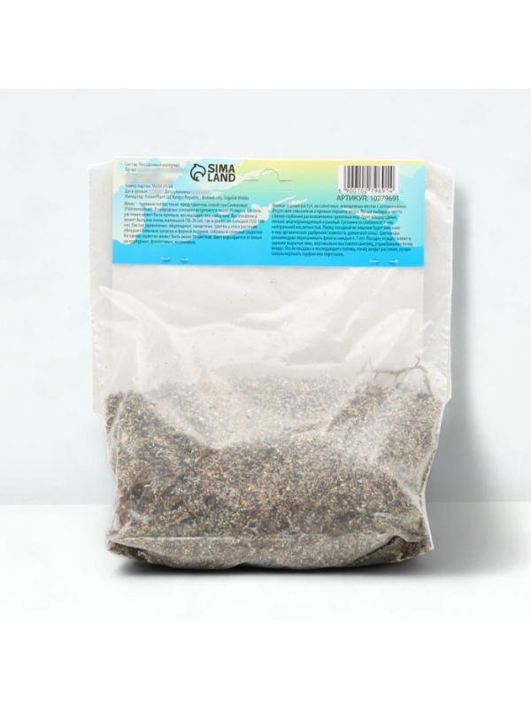 Флокс &laquo;Джеффс Пинк&raquo; корневище в пакете с торфогрунтом, р-р I, 2 шт.