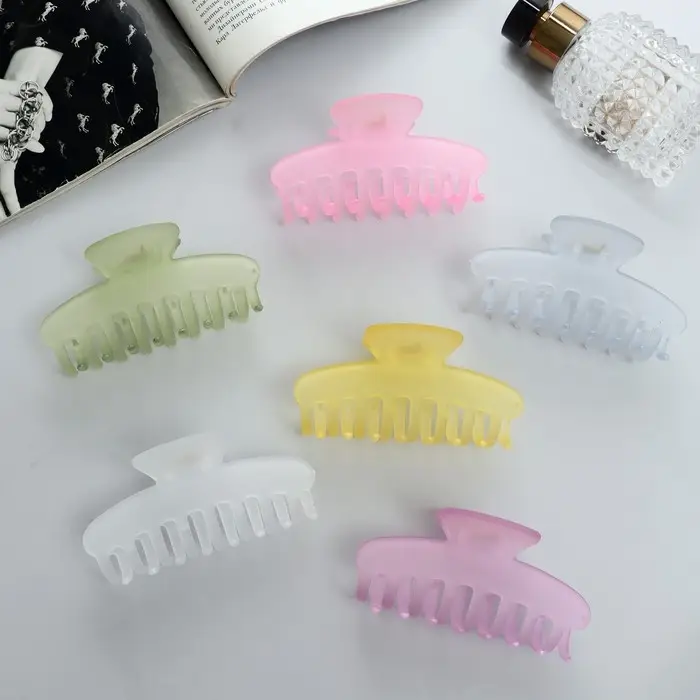 Крабик для волос &laquo;Фрида&raquo;, матовый классика, 10 см, МИКС