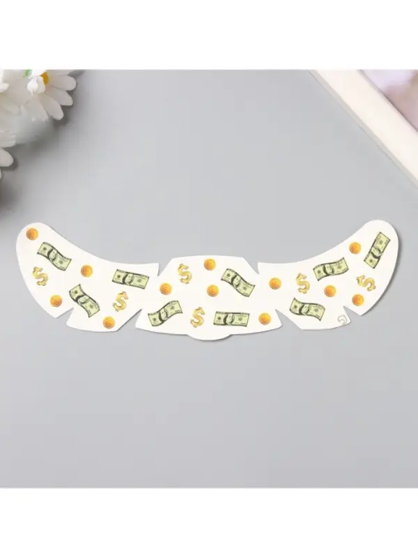 Переводная тату на тело цветная &laquo;Веснушки. Деньги&raquo;, 16&times;5 см