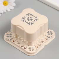 Дырокол фигурный рисунок 3,8х3,8 см "Колейдоскоп" 6.1х6,1х4,1 см