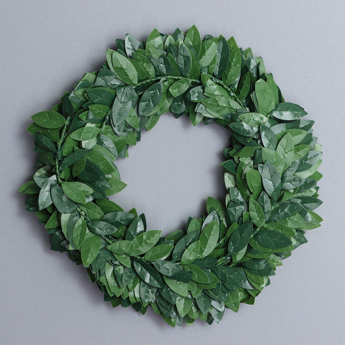 Лиана искусственная для декора &laquo;Лавровый лист&raquo;, 3 метра, 13 &times; 13 &times; 2 см